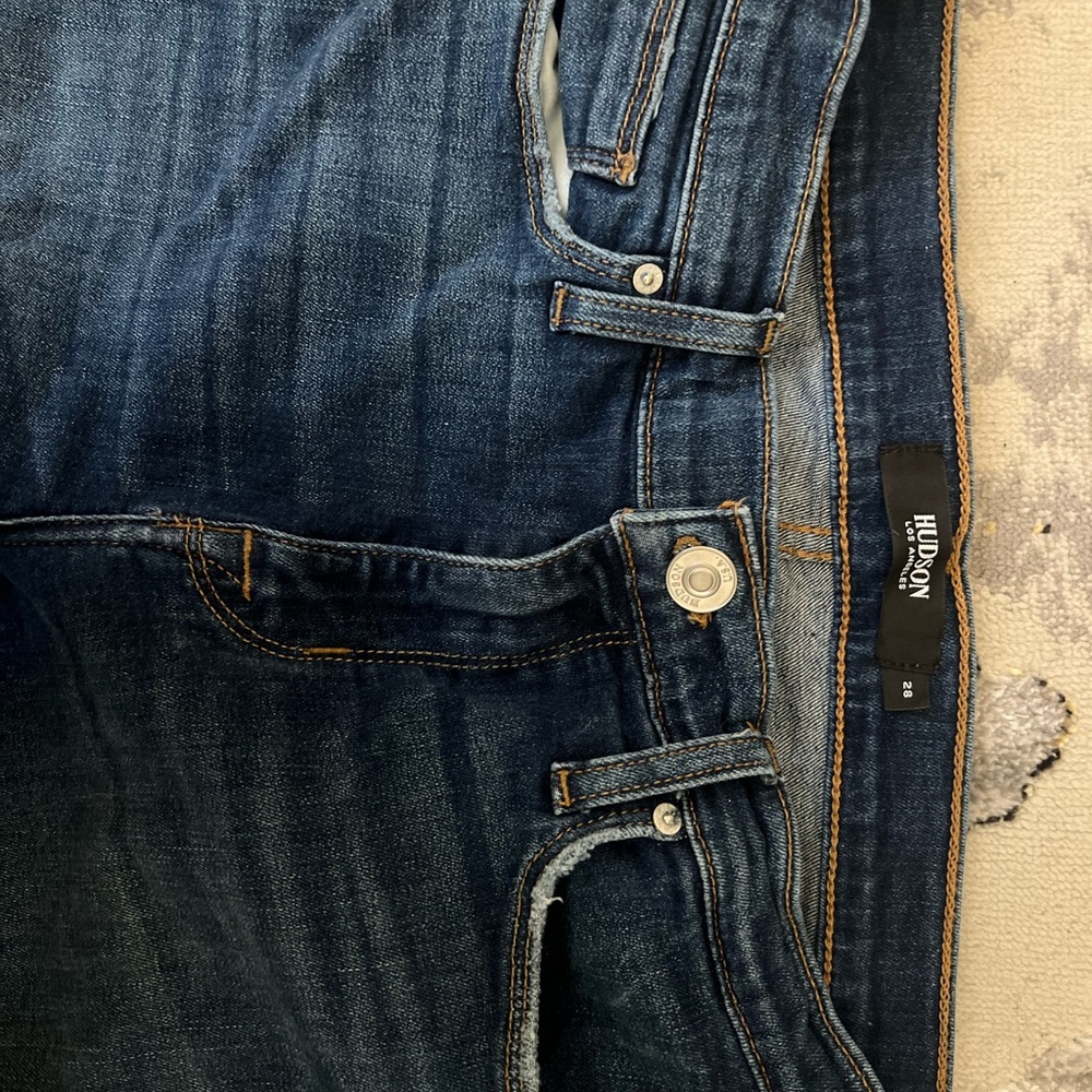 Hudson Jeans Dark Blue Skinny Jeans